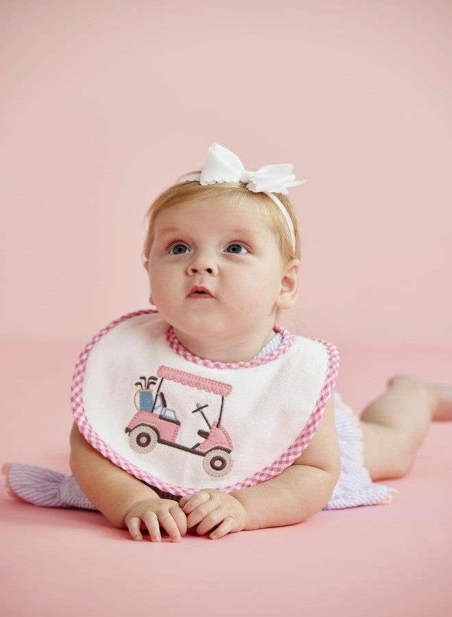 Mud Pie Girls Seersucker Golf Pinafore; 6-9 Months - Image 2