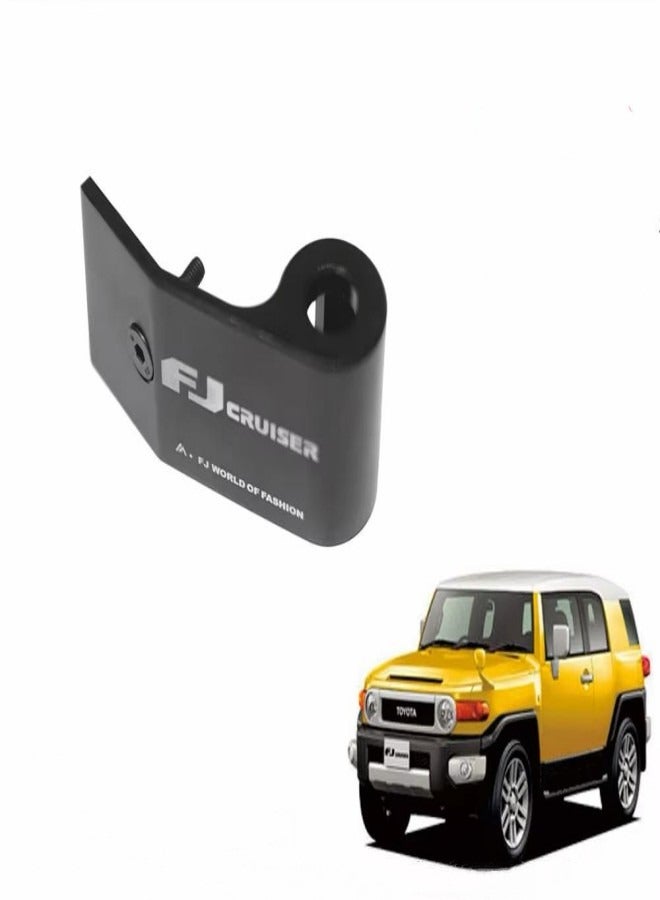 Generic Toyota Fj Cruiser Flag Pole Mount. Aluminium Flag Holder for Fj Cruiser 2007-2023. Flag Pole Bracket. Black  - Image 1