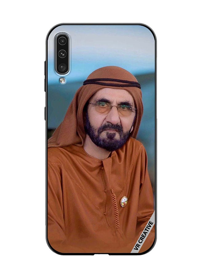 VR CREATIVE Protective Case Cover For Samsung Galaxy A50/A50s Sheikh Mohammed Bin Rashid Al Maktoum Design Multicolour - Image 1