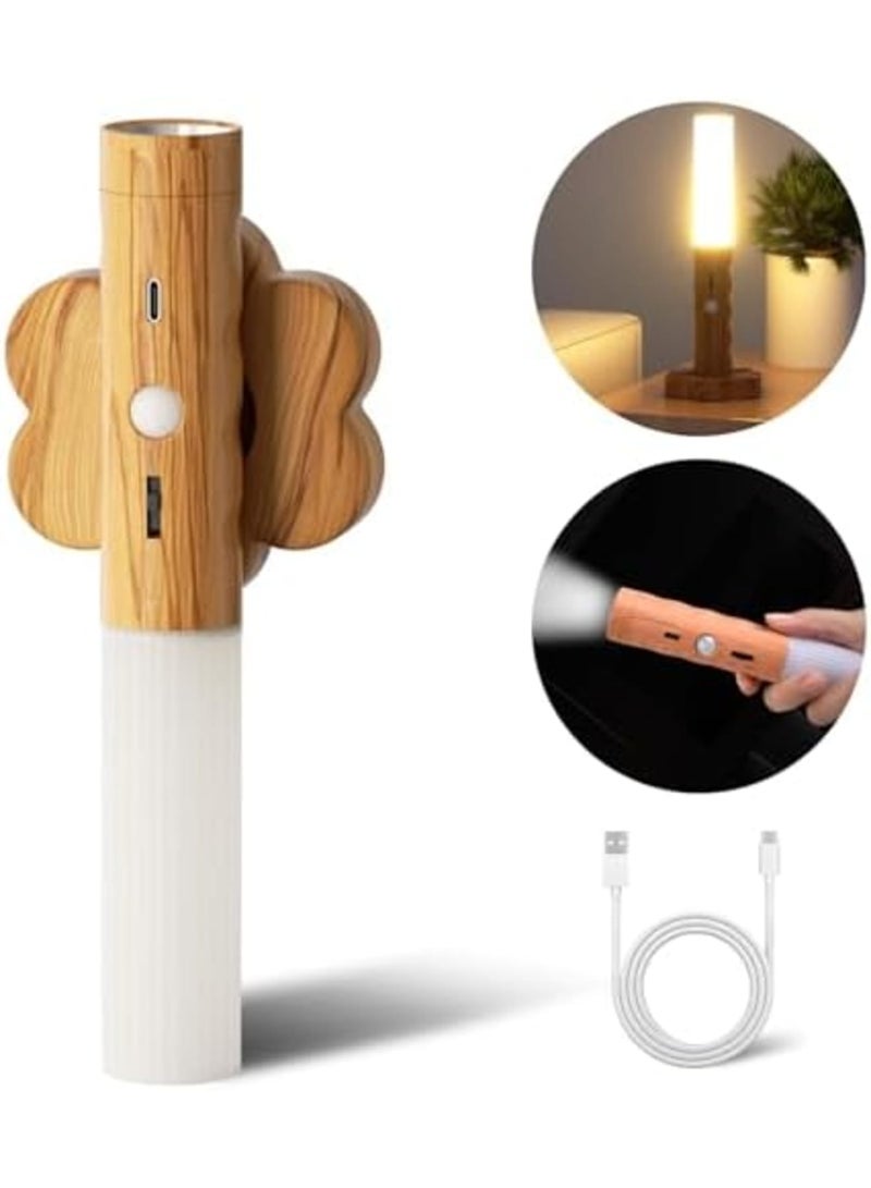 SYOSI USB Rechargeable Wall Light, Motion Sensor Night Light Portable Removable Magnetic Cordless Wireless Automatic Battery Strip Stick Night Lamp for Indoor Hallway Stairway Porch - Image 2