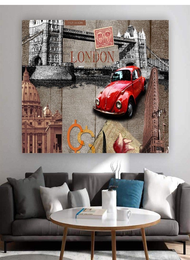 Decor Production Wall Stickers, PVC Self Adhesive Vinyl Wall Poster for Living Room, Hall, Play Room, Bedroom, Kitchen, Office(New_Sticker_pt8_1_36x48Inch) - Image 2