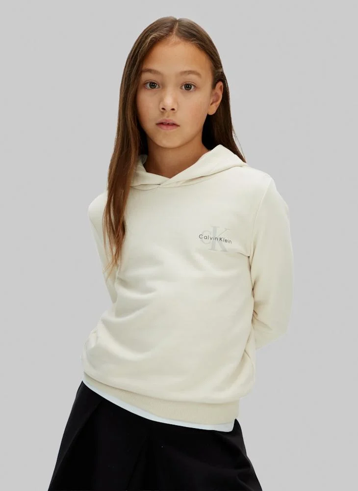 Calvin Klein Jeans Youth Logo Pullover Hoodie