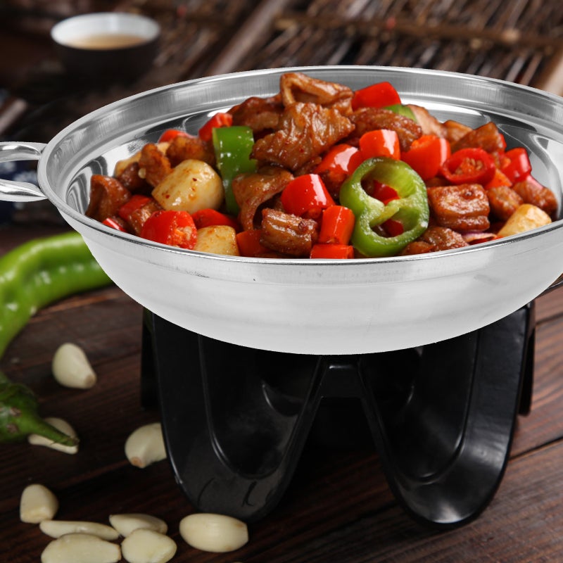 2 Sets of Stainless Steel Pot Practical Double Ear Pot Multi-purpose Pot Kitchen Cookware - Image 5