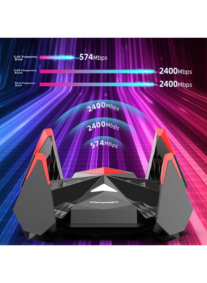 Comfast Cf-977ax Driverless Wireless Network Adapter, Wifi 6, Usb Gigabit High-speed Dual-band 5g High-power External Desktop Computer Wifi Receiver, Fengwu Ax5400 - Image 2