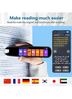 TIGER Translation Pen Scan Reader – Text to Speech Device, Language Translator, OCR Reader Pen, Supports 134 Languages, Photo & Text & Voice Translation, Ideal for Dyslexia – White  - Image 3