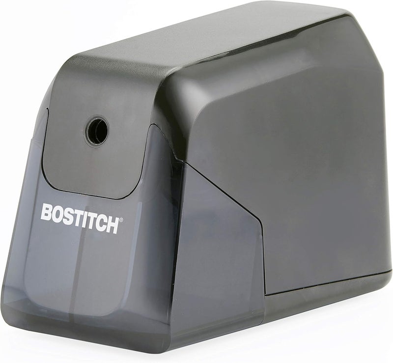 Bostitch Office Battery Pencil Sharpener, 4X Longer Cutter Life, Tip Saver Technology, Black (BPS4-BLK) - Image 1