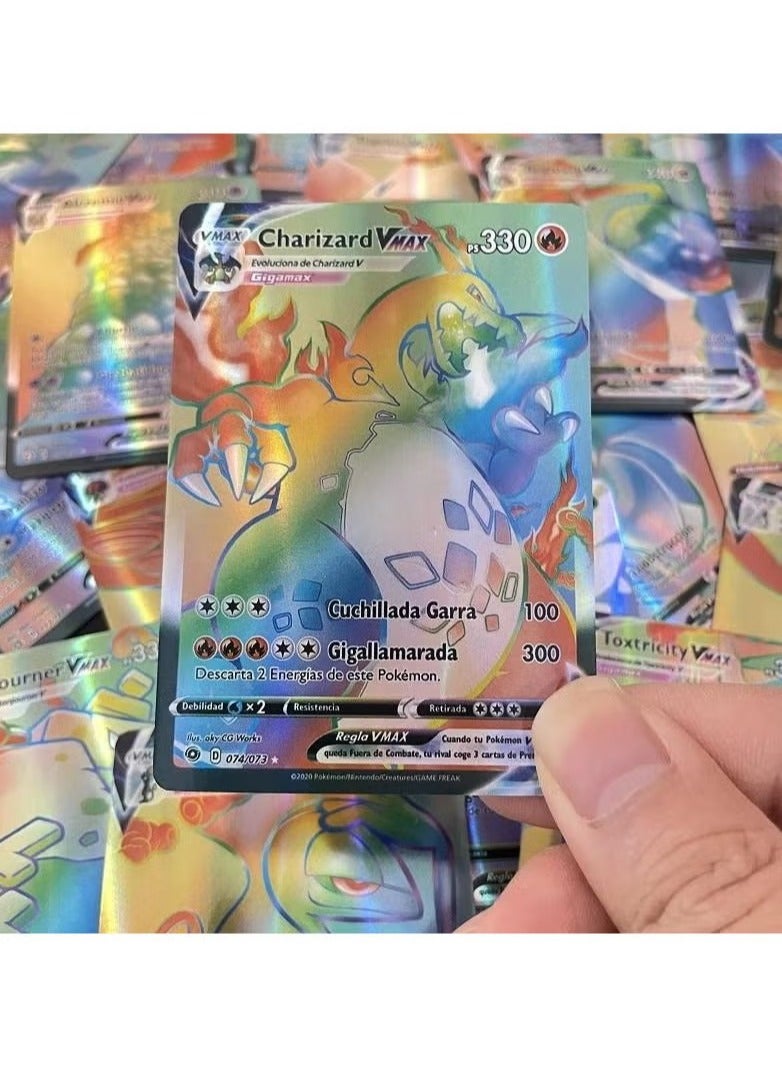 Pokemon 100-Piece 100VMAX Cards Game (100VMAX) - Image 1