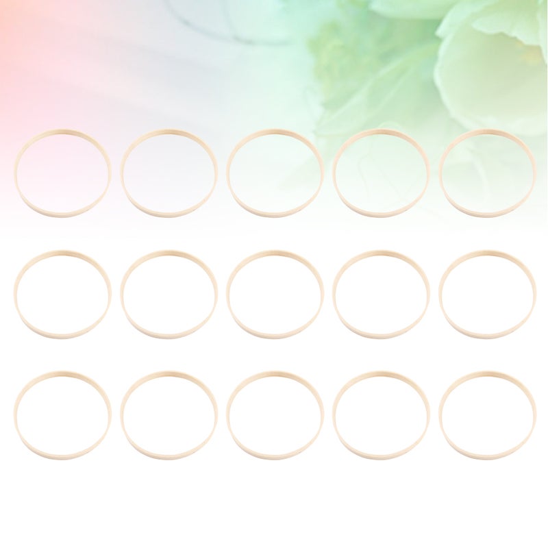 15pcs Fan Frame Round DIY Craft Tools (20cm) - Image 1