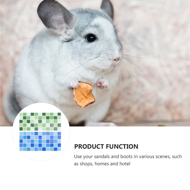 2pcs Sleeping Mat Hamster Cooling Pad Cooling Cushion ( , Green) - Image 4