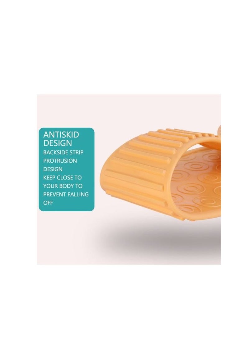 AS SEEN ON TV Baby Comfortable Hands Free Shoulder Feeding Bottle Holder Orange - Image 4