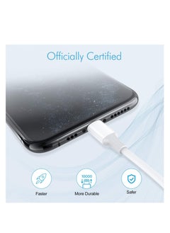 ELTRAZONE USB C to Lightning Cable Fast Charging 20W 2Pack 3FT MFi Certified for iPhone 13/13ProMax/13Mini/12/12 Mini/12 ProMax, Lightning to USB-C Cable Compatible with iPhone11/11Pro/11Pro MAX/XS MAX  - Image 2