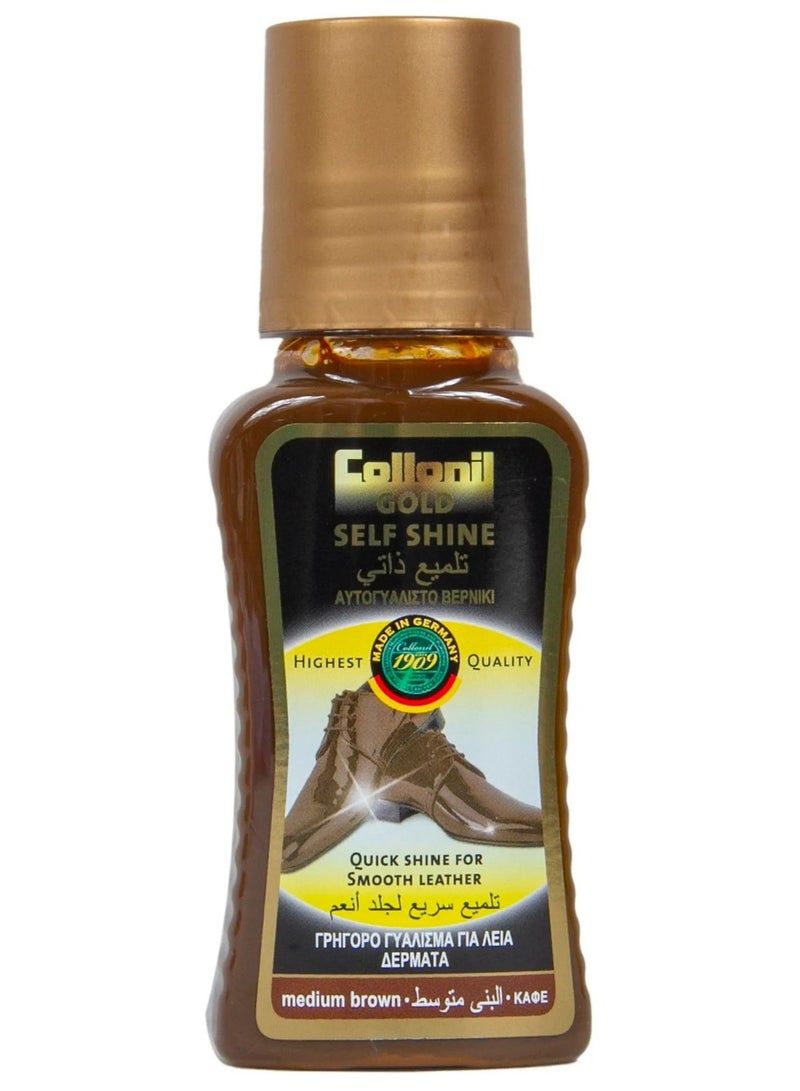 Collonil Gold Self Shine Medium Brown 125 ML - Image 1
