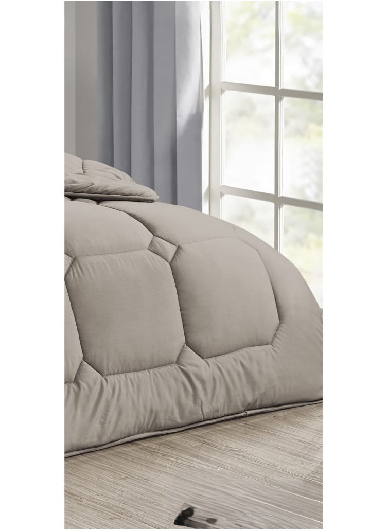 Moon Royal, comfortable and soft single bed comforter set, 6 pieces, double solid  - Image 4