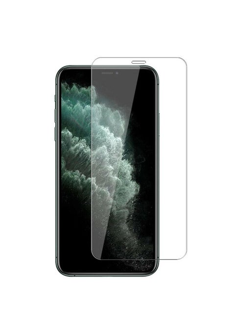 9H Steve HD Glass Full Screen Protector for iPhone 11 / Anti Scratch / Grease Resistance / Anti Fingerprint / Bubble Free / Crystal Clear / Ultra Hardness / Full Coverage / Anti Reflective / Highly Responsive / Durable / Maximum Protection / High Quality - Clear