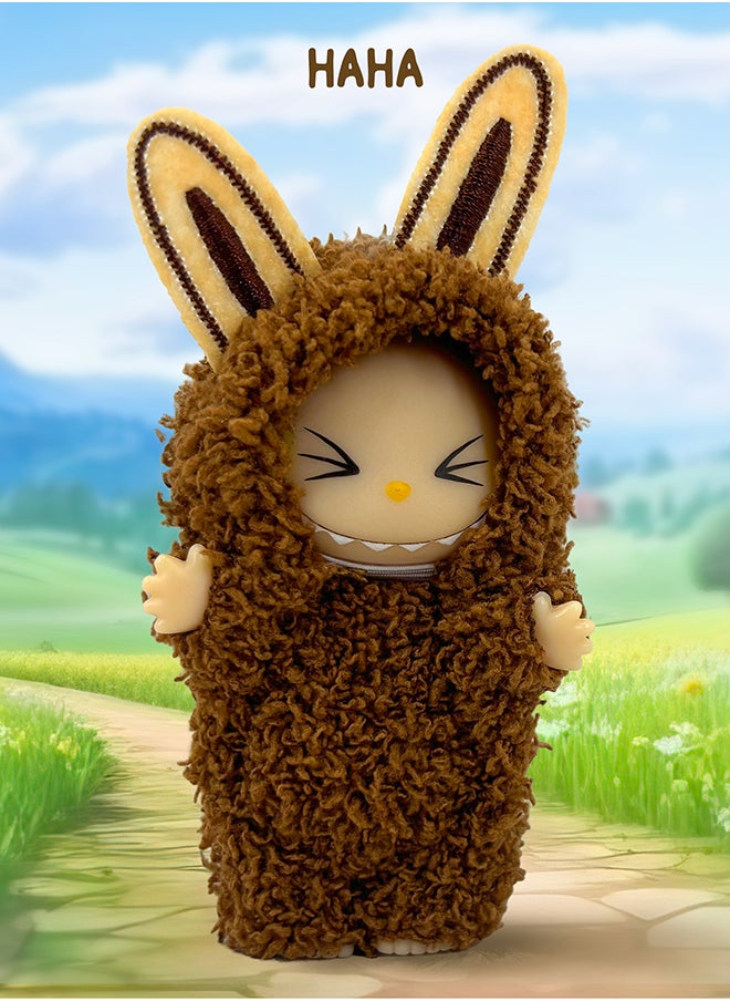 Galaxy Toys - Nibbletuft Twinkleboo Labubu dolls The Monsters Mini Keychain Figure 4-Inch Blind Box Collectible Toy Assorted Random Design - Image 1