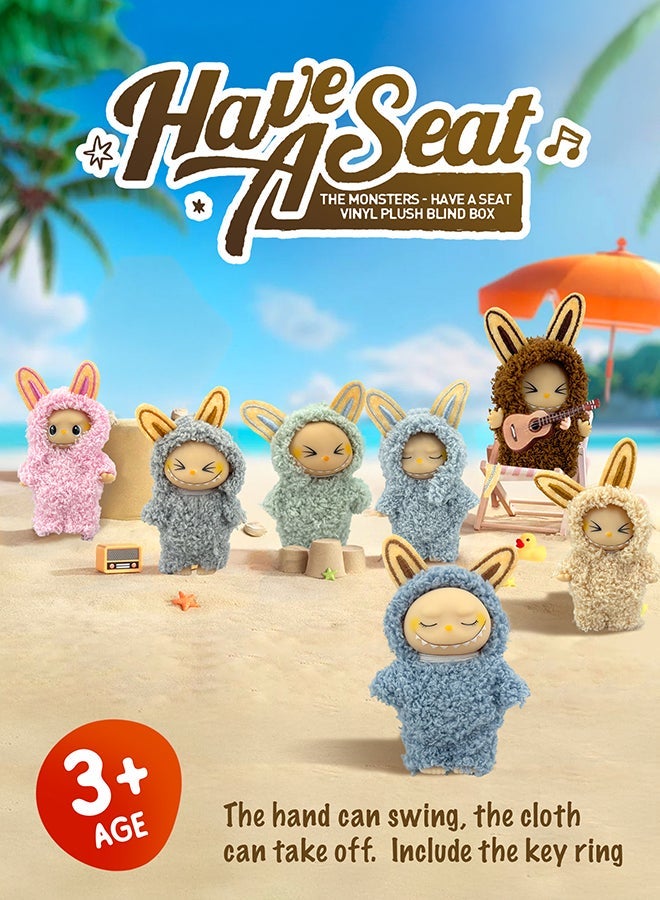 Nibbletuft Twinkleboo Labubu dolls The Monsters Mini Keychain Figure 4-Inch Blind Box Collectible Toy Assorted Random Design - Image 4
