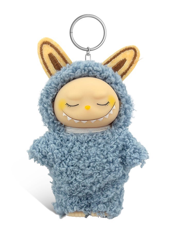 Nibbletuft Twinkleboo Labubu dolls The Monsters Mini Keychain Figure 4-Inch Blind Box Collectible Toy Assorted Random Design - Image 2