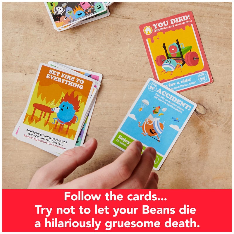 Spin Master Games, Dumb Ways to Die, The Viral Meme Card Game from YouTube and TikTok, Survival Strategy Fun, 2-5 Players, for Ages 12 & Up - Image 4