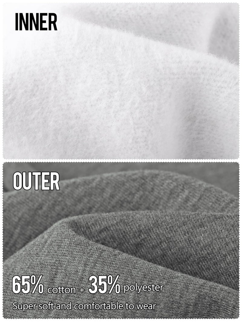 Resinta 3 Pack Kids and Toddlers Boys Pull-On Fleece Sweatpants Active Joggers Pants Basic Track Pants for Boys - Image 3