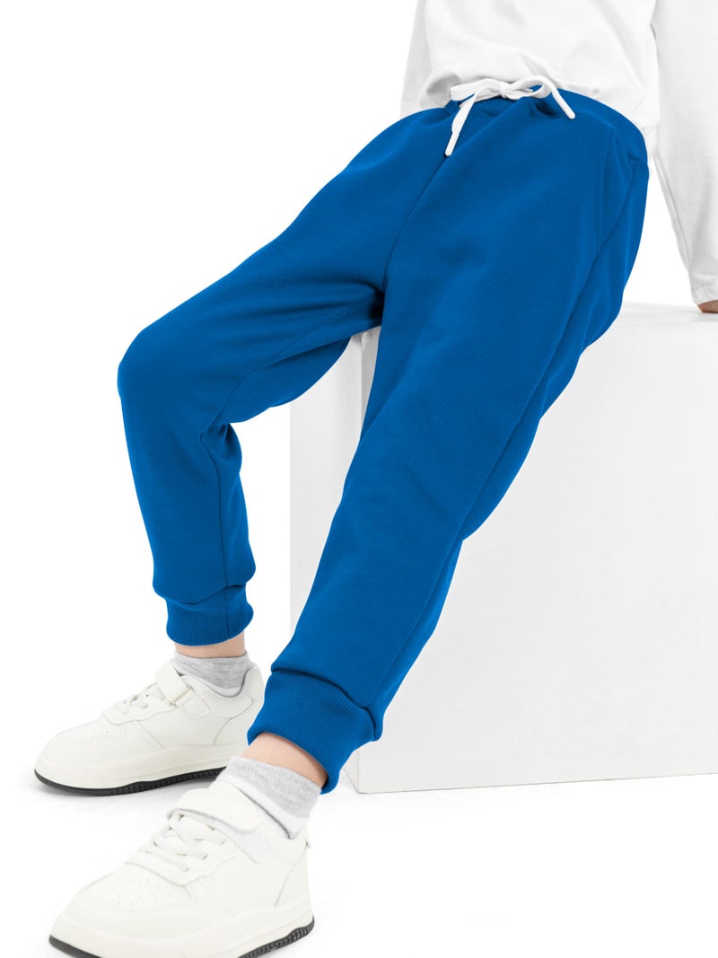 Resinta 3 Pack Kids and Toddlers Boys Pull-On Fleece Sweatpants Active Joggers Pants Basic Track Pants for Boys - Image 4