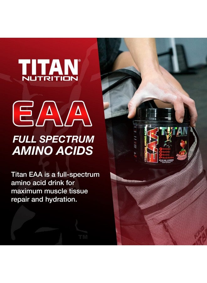 Titan Eaa Essential Amino Acid & Hydration Supplement Full Spectrum 2:1:1 Bcaa Protein Blend Muscle Tissue Repair Recovery & Growth Potassium & Vitamin C Mango Martini 30 Servings