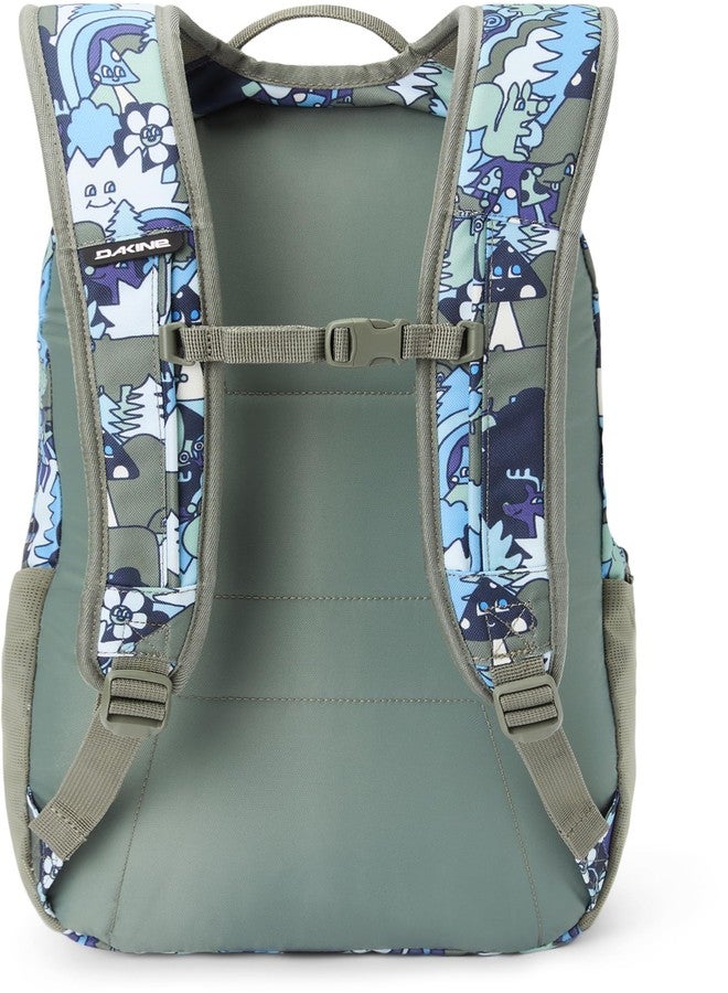 Dakine CAMPUS BACKPACK M 25L T1-R WHIMSICAL FOREST/MULLED BASIL/WHITE OSFM - Image 2