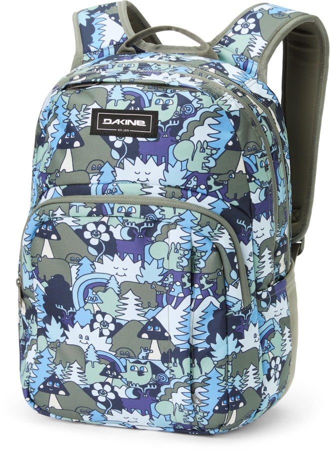 Dakine CAMPUS BACKPACK M 25L T1-R WHIMSICAL FOREST/MULLED BASIL/WHITE OSFM - Image 1