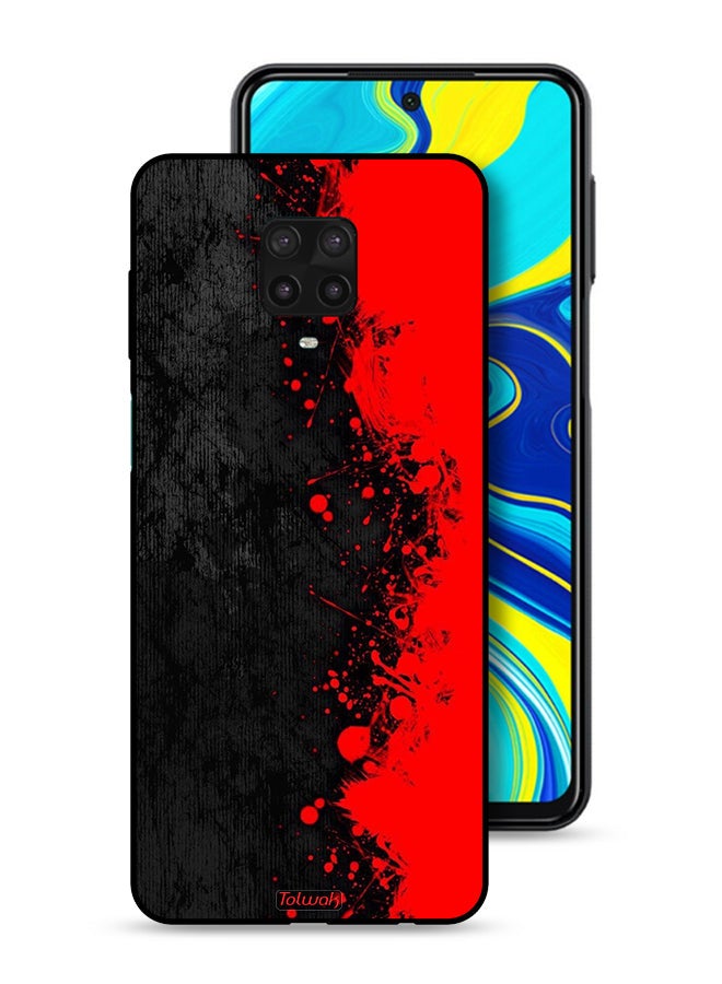 Tolwak Xiaomi Redmi Note 9 Pro Protective Case Cover Paint Abstract Pattern - Image 1