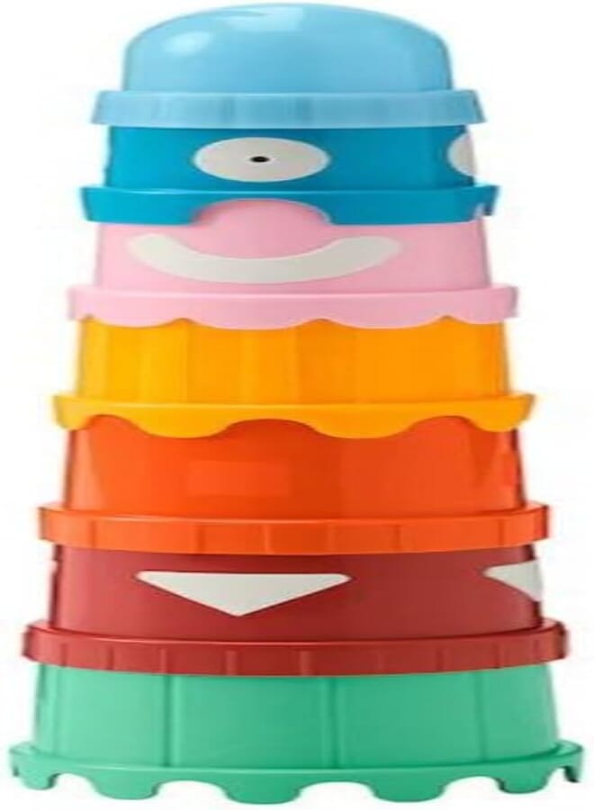 Digital Shoppy UPPSTÅ Building beakers, Polypropylene Plastic.