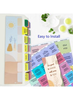 Bcabo 2022 New Dsm5Tr Index Tabs Colorcoded And Laminated Dsmv Tr Tabs Including 18 Blank Ones With Alignment Guide And Bookmark  - Image 4
