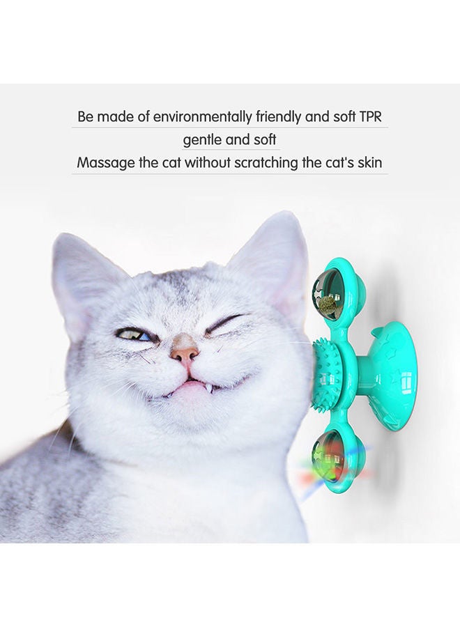 NIBEMINENT Interactive Cat Toy Yellow 16x7.5x7centimeter - Image 3