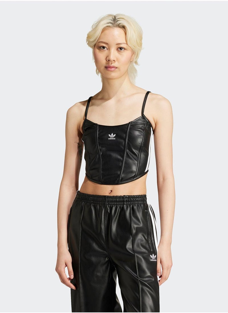 adidas Originals Firebird Corset Top - Image 1