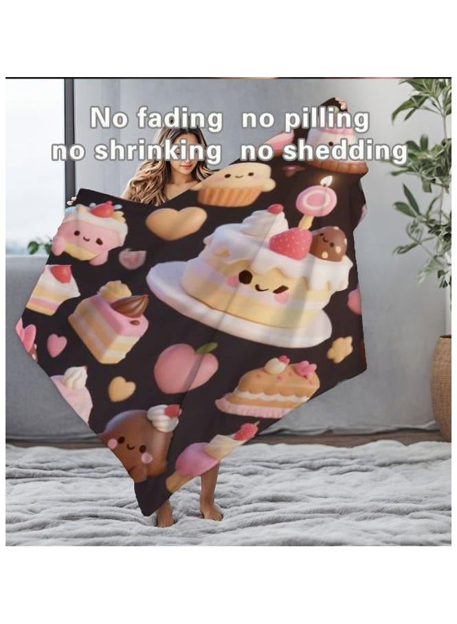 عام بطانية رقيقة من الفانيلا الكرتونية للأطفال أو الطلاب (دافئة ومريحة ومناسبة للنوم والألعاب) 100 سم * 150 سم - 1103 - Image 4