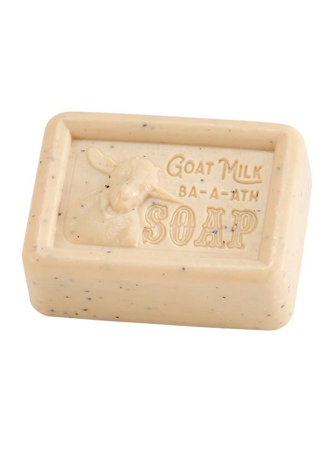 San Francisco Soap Company San Francisco Soap Company Clean & Caprine Goat Milk Soap Bar | Almond | Dye-Free Bar Soap | Enriched with Nourishing Goat Milk | Unisex Fragrance | 5oz  - Image 4