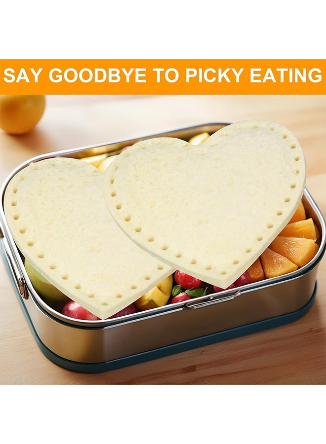 Sandwich Maker, Sandwich Cutters For Kids Lunch, School Lunch Boxes and Bento Boxes Boys Girls, Heart Shape（Pink） - Image 5