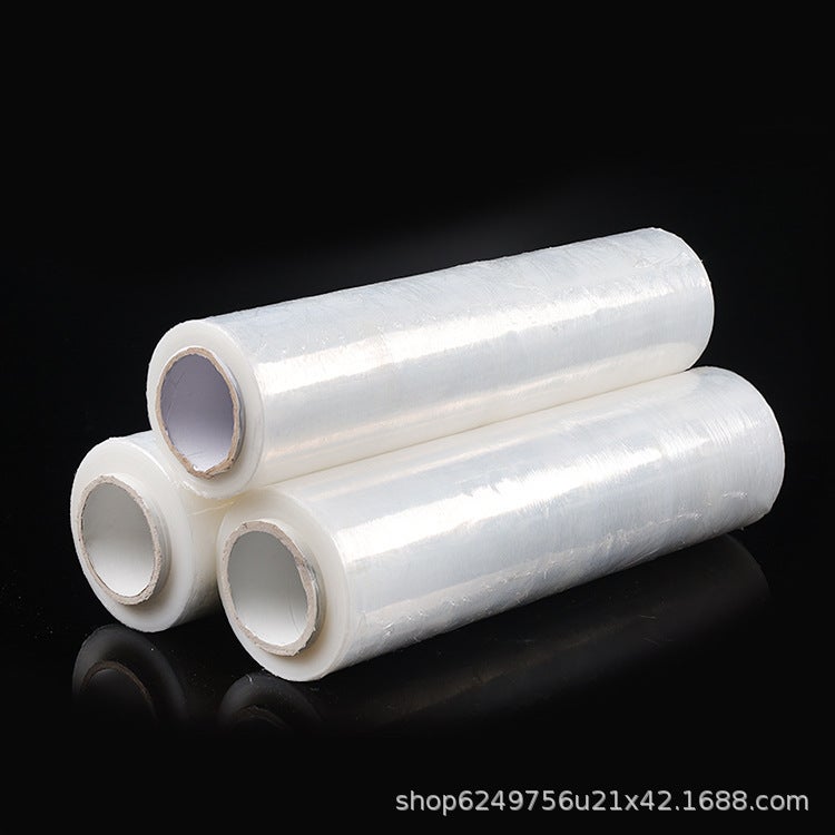 45Cm Large Roll Of Transparent Plastic Stretch Pe Waterproof Packaging Film Industrial Protective Stretch Wrapping Film With Tax Included And Invoice Provided - Image 1