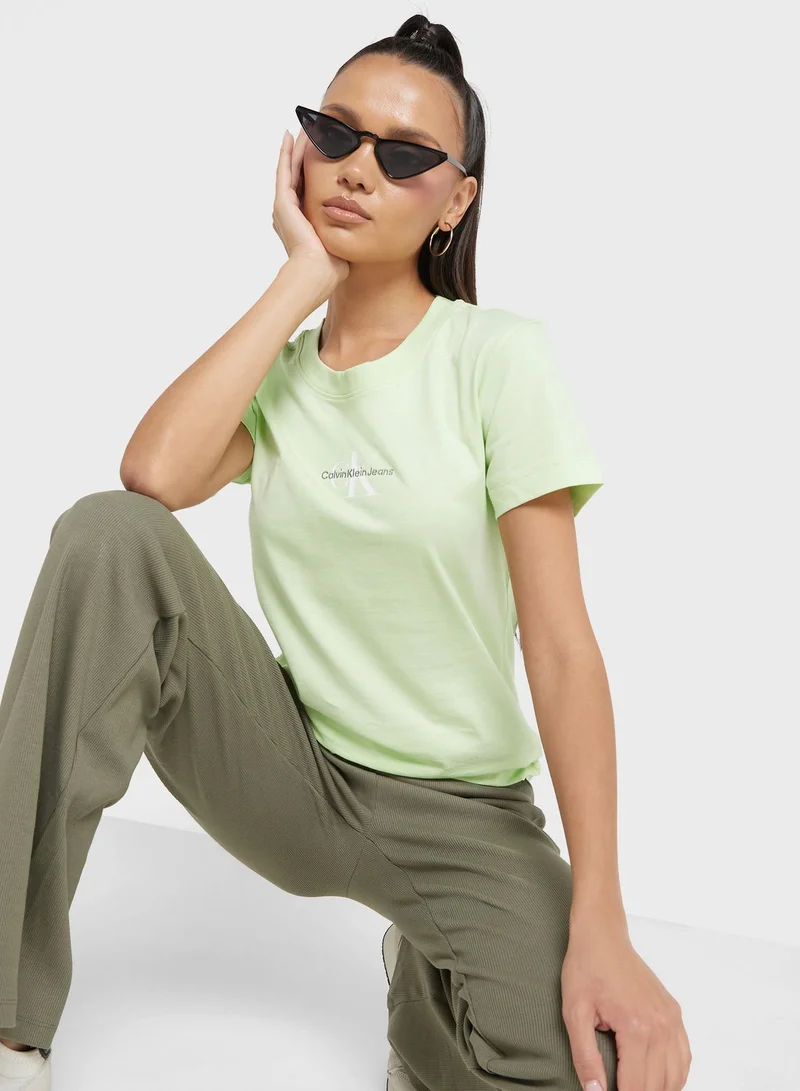 Calvin Klein Jeans Crew Neck Slim Fit T-Shirt