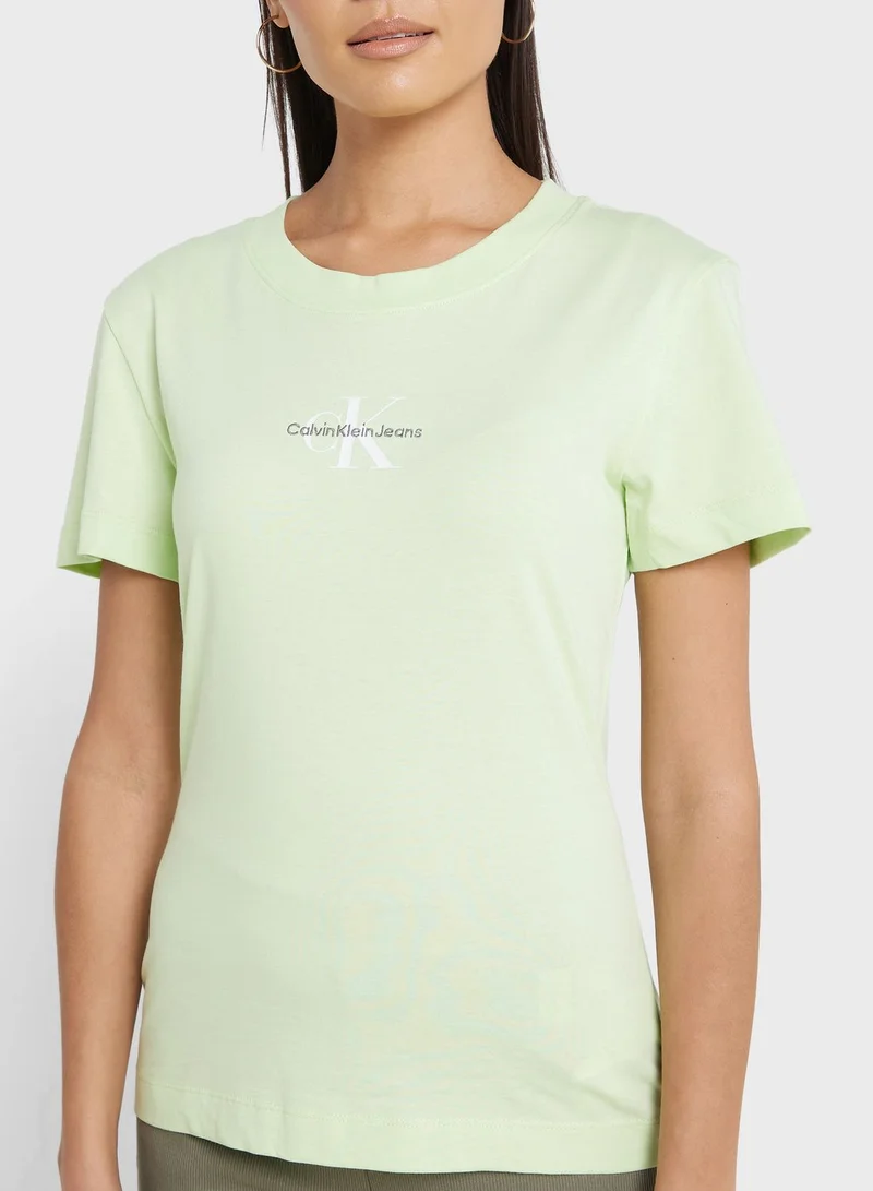 Calvin Klein Jeans Crew Neck Slim Fit T-Shirt