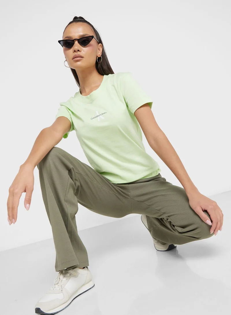 Calvin Klein Jeans Crew Neck Slim Fit T-Shirt