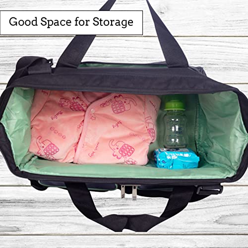 Mee Mee Nursing Diapers Bag | Adjustable Strap, Water & Stain Resistant BackPack | Spacious With Multi Pockets for Keeping Milk Bottle With Diaper Changing Mat | All In 1 Baby Essential (Red) - Image 4