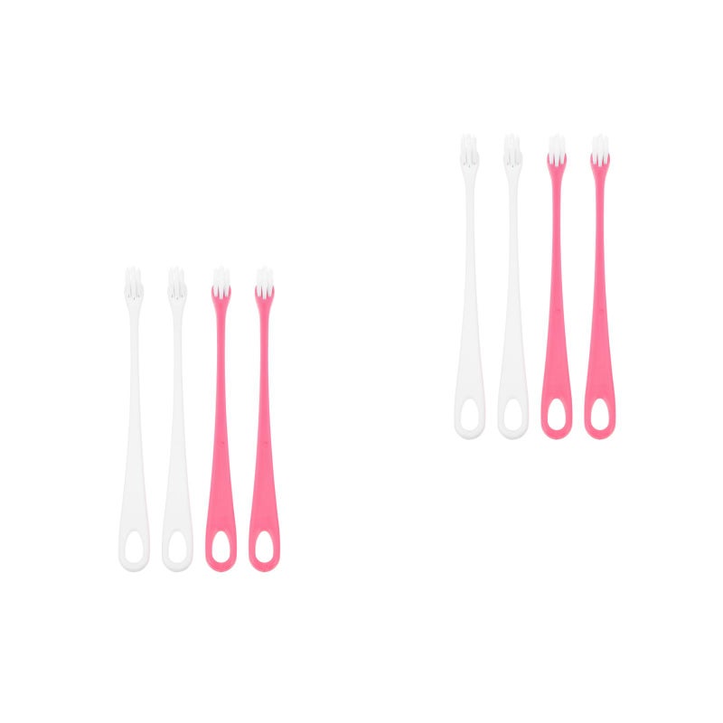 8 pcs Portable Dog Toothbrushes Manual Pet Puppy Toothbrushes Pet Teeth Cleaners - Image 1