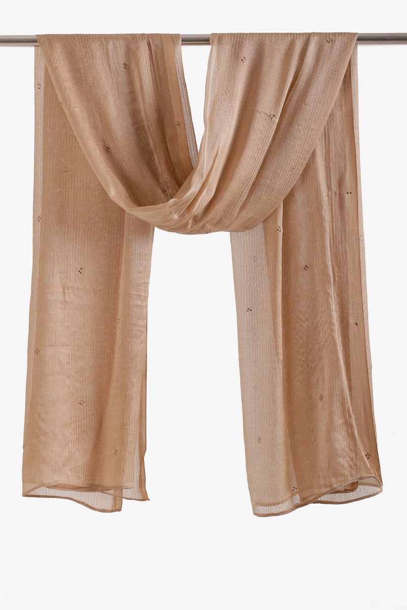 Carina Embroidered Clusters Scarf - Image 1