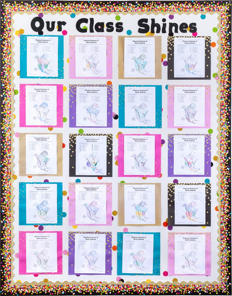 Teacher Created Resources Confetti Better Than Paper Bulletin Board Roll - Image 3