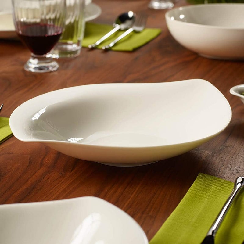 Villeroy & Boch Villeroy  Boch  1034613575 Villeroy  Boch New Cottage Special Serve Salad Deep Bowl 115 in White  - Image 3