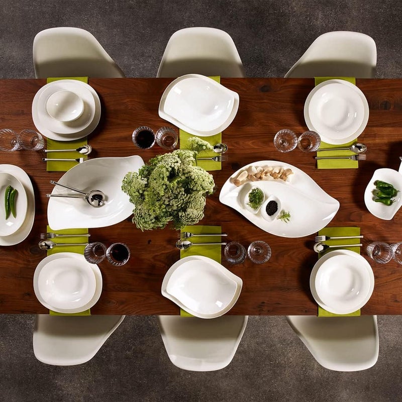 Villeroy & Boch Villeroy  Boch  1034613575 Villeroy  Boch New Cottage Special Serve Salad Deep Bowl 115 in White  - Image 5