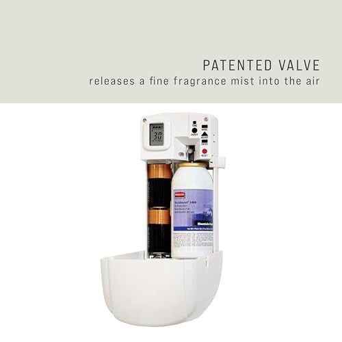 Rubbermaid Commercial Products Microburst 3000 Aerosol Air Freshener Refill, Linen Fresh, Automatic Odor Control System, for Restrooms in Restaurants/Hotels/Schools/Airports/Offices - Image 4