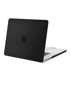 Generic MacBook Pro 16 inch Case 2021 2022 Release A2485 M1 Pro M1 Max with Liquid Retina XDR Display Touch ID Protective Plastic Hard Shell Case Cover Black  - Image 1