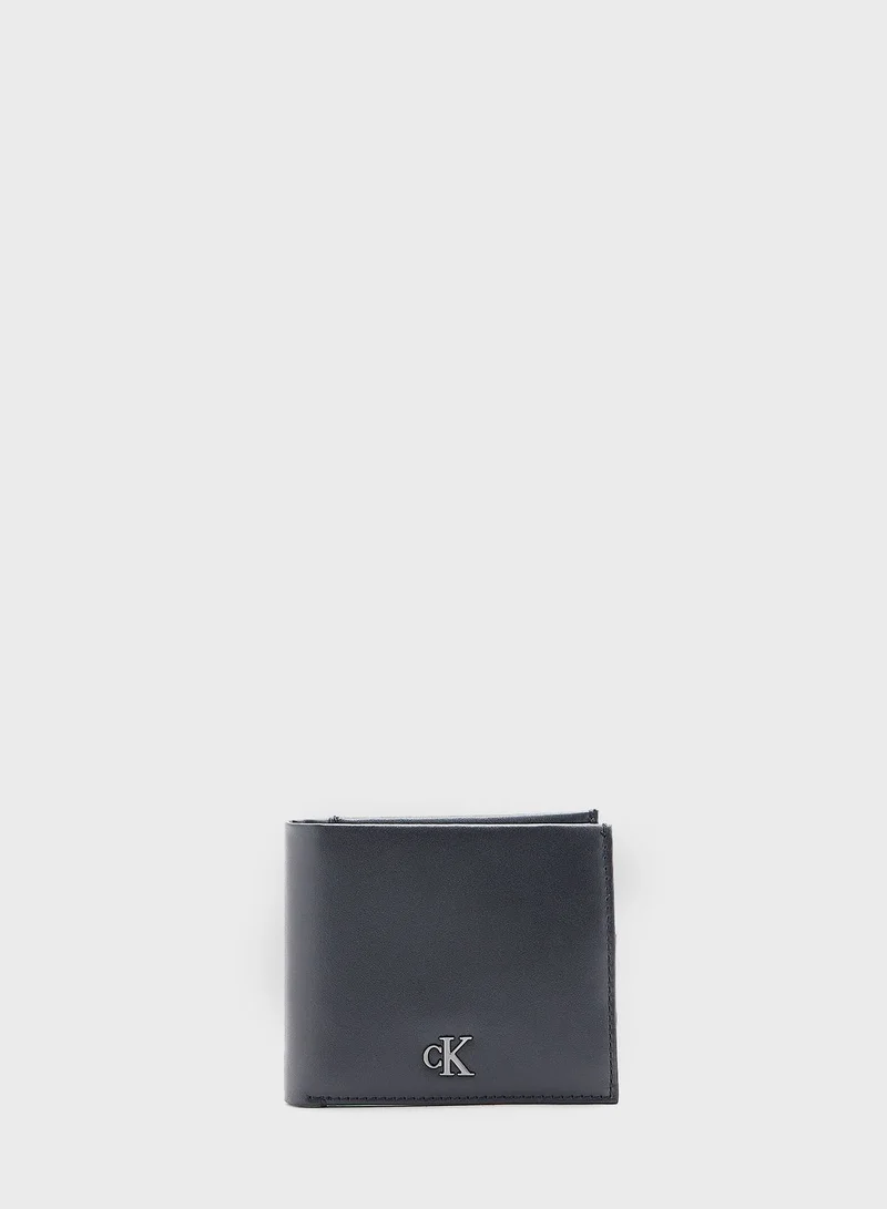 Calvin Klein Jeans Logo Bifold Wallet And Keyring Set