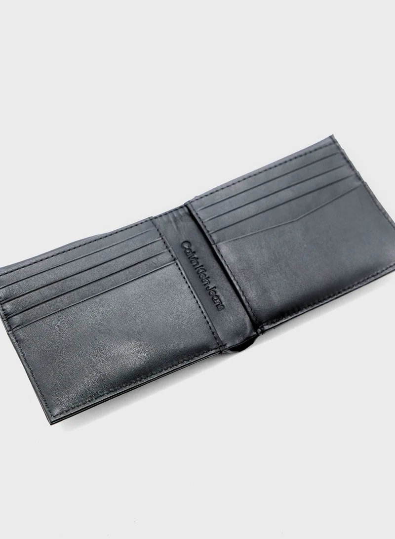 Calvin Klein Jeans Logo Bifold Wallet And Keyring Set
