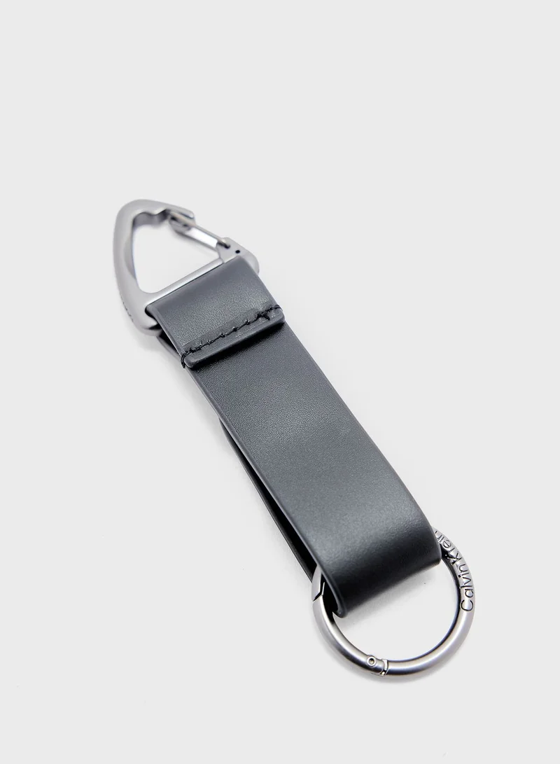 Calvin Klein Jeans Logo Bifold Wallet And Keyring Set